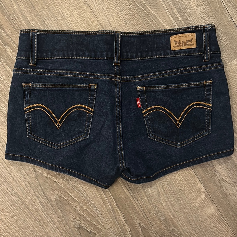 Levi's Blue Jean Shorts Classic Cut-Off Style